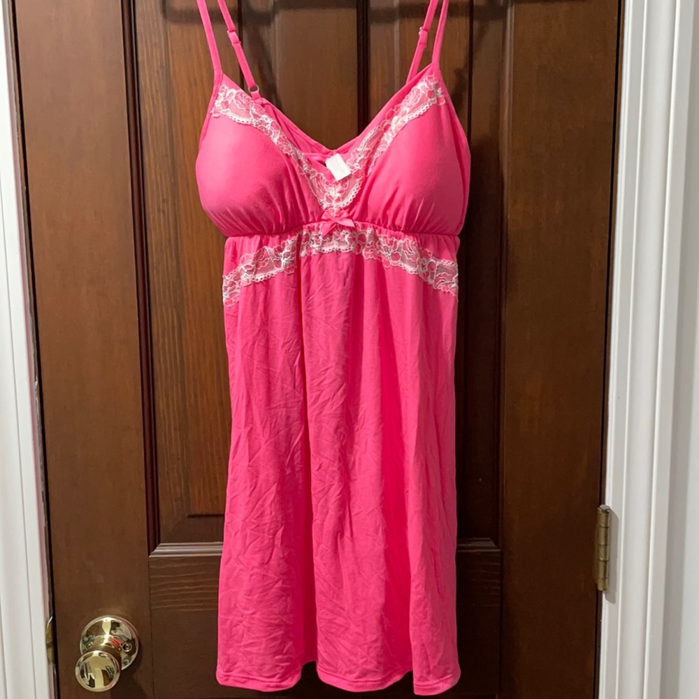 Body by Victoria Babydoll Pink Lace Modal Large